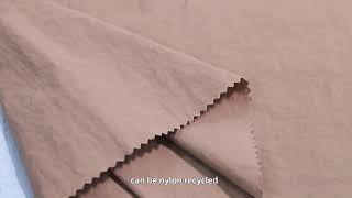 Crinkle #nylon  Taslon fabric which is anti-UV. 40D 310T and 70D 260t options.