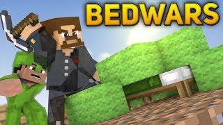 НЕВИДИМЫЙ ЕВГЕХА ПРОБРАЛСЯ НА БАЗУ ВРАГА - Minecraft Bed Wars Rush