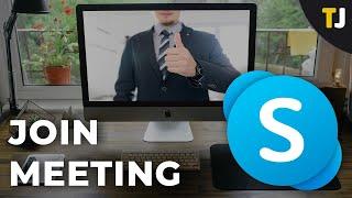 How to Join a Meeting in Skype