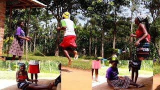 Enjoying Traditional Village Games In The Village