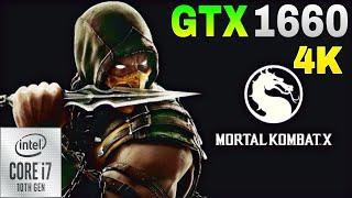 Mortal Kombat X | GTX 1660 6GB (4K Maximum Settings)