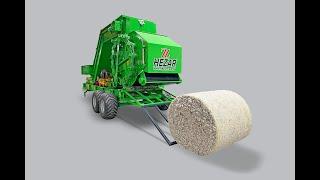 Jubatus IB1200 | Cotton Baler Machine | Cotton Press Machine | 400-500Kg | Hezar Makina | SUDAN