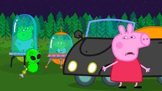 Peppa Alien Apocalypse, Zombies Appear At The Forest‍️ | Peppa Pig Funny Animation