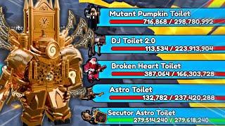 هزمت كل بوصات الانديليس مودوحققت ريكورد جديد عالميToilet Tower Defense