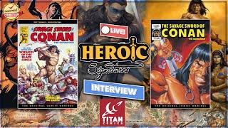 The future of Conan Omnibus and collections | A conversation with Heroic Signature and Titan Comics