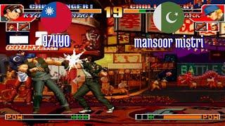 FT5 @kof97: 97KYO (TW) vs mansoor mistri (PK) [King of Fighters 97 Fightcade] Jul 16