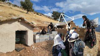 The sacrifices of a nomadic single mother in providing for her children in a cozy hut in the hills