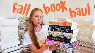 Fall Book Haul!  (cozy + spooky books)