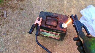 Repairing a Burned-Out Car Battery Terminal – How I Fixed a 12V Battery Instead of Replacing It!