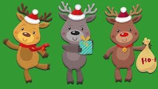 All Santa's Reindeer!  Names of all the Reindeer!