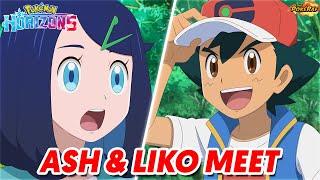 Ash Ketchum FINALLY MEETS Liko in the Pokémon Anime