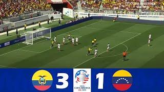 Ecuador vs Jamaica 3-1 | 2024 Copa America | Match Highlights