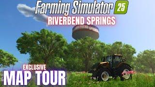 EXCLUSIVE EARLY TOUR OF RIVERBEND SPRINGS - Farming Simulator 25