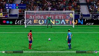 EA FC24 - Atletico Madrid Vs RB Leipzig Penalty Shootout | UEFA Champions League