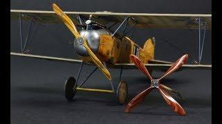 How to paint wooden propeller with oil paints - The Great War