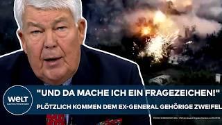 PUTINS KRIEG: "Und da mache ich ein Fragezeichen!" Plötzlich kommen dem Ex-General gehörige Zweifel