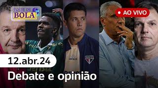  POSSE DE BOLA COM MAURO CEZAR, ARNALDO RIBEIRO, JUCA KFOURI, TRAJANO E DANILO LAVIERI - 12/04/2024