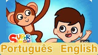 Bilingual Kids: Vamos para o Zoologico-Let's Go to the Zoo-Portuguese English -Super Simple Songs