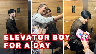 Elevator Boy For A Day by Paulo Avelino (Prank)