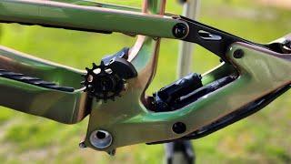 Cannondale jekyll 1 beetle green frame