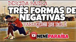 TRÊS FORMAS DE NEGATIVAS E VARIAÇÕES DE ROLÊ