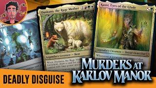 Deadly Disguise Full Commander Deck Reveal | Murders at Karlov Manor Commander Spoilers