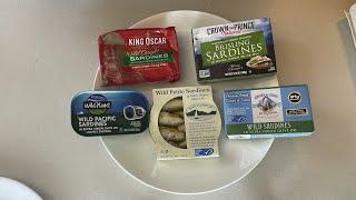 Brisling Sardines - King Oscar vs Crown Prince vs Bar Harbor