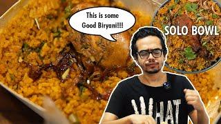 THIS WAS A GOOD BIRYANI | SOLO BOWL| FOOD PORTRAYAL | REVIEW