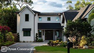 Craftsman Style Custom Home in Sarasota FL  | Floyd Street | Dynan Construction