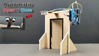 Automatic Door Opening System using Arduino