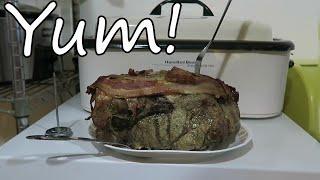 Pork Roast in Electric Roaster Oven