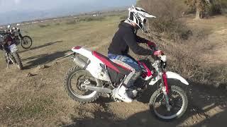 YAMAHA TTR 600cc off road (+ exhaust sound)