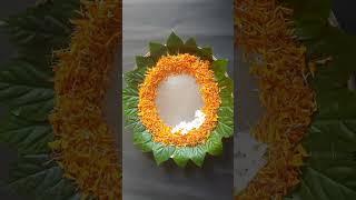 #easy thali decoration ideas with flowers #shorts #youtubeshorts #viral #fun #trending #ytshorts