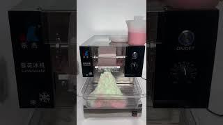 80KG/24H Snow ice maker Rapid Bingsu Snowflake Machine with FC80F-360W#bingsu #food #like #icecream