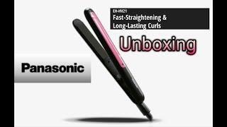 Unboxing Panasonic EH-HV21 -K Straight and Curl Straightener l