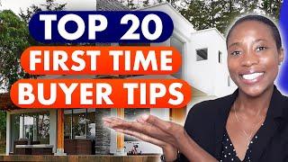 My Top 20 First Time Buyer Tips | First Time Home Buyer Advice | First Time Home Buyer