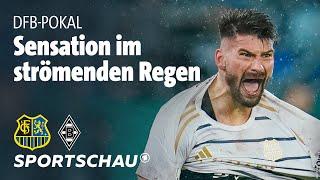 1. FC Saarbrücken - Borussia Mönchengladbach Highlights DFB-Pokal Viertelfinale | Sportschau