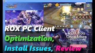 ROX PC client - Optimization, Install Issues, Review  | rox | Ragnarok X: Next Generation