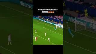 French commentator's reaction to Arda Guler's goal  #football #soccer #edit #ardagüler #french