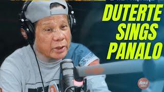 DUTERTE sings PANALO by Ez Mil.