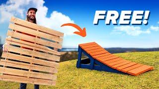 How to build a kicker jump without paying for wood!