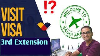 Family visit visa 3rd Extension for 90 days possible || Follow correct procedure