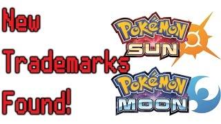 Pokemon Sun and Moon - New Trademarks: Solgaleo & Lunaala