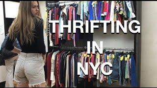 LIFE OF A MODEL: THRIFT SHOPPING IN NYC