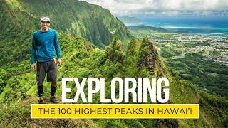 Exploring the 100 Highest Peaks in Hawaii