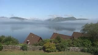 Mist clearing over Loch Linnhe (x16 timelapse)