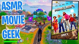 ASMR Movie Geek  Minecraft Movie Relaxing Review   Fortnite Whispering 