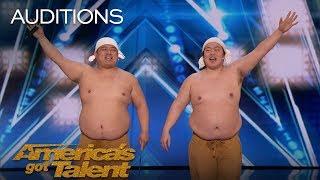 Yumbo Dump: Comedic Duo Makes Unbelievable Sounds With Their Bodies - America's Got Talent 2018