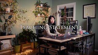 Teaching Statement | a short film