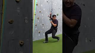 Tshering Dai at Wall Climbing